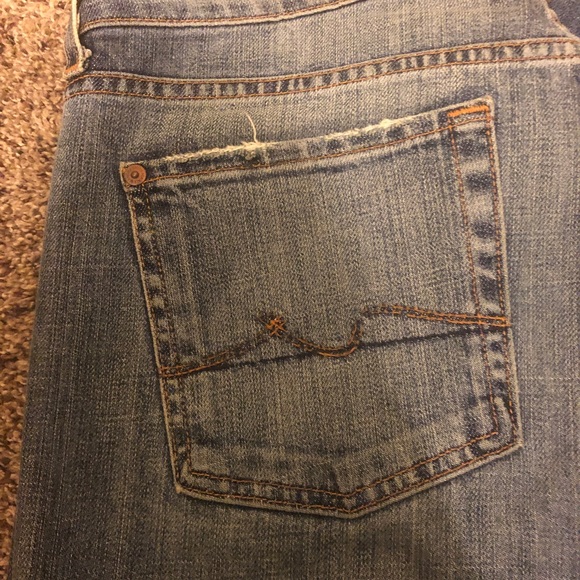 7 For All Mankind Denim - 7FAM Boy Cut Button Fly Jeans